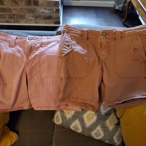 2 pairs Torrid pink shorts size 10